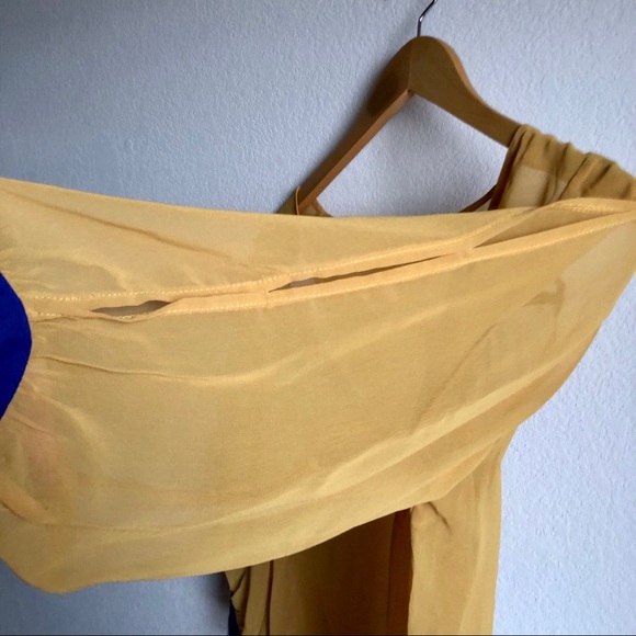 Marineblu blouse size medium - Picture 3 of 5